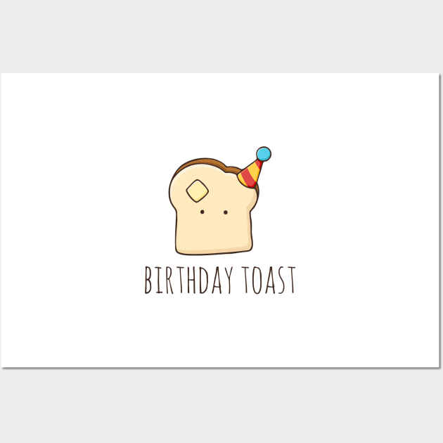 Birthday Toast Wall Art by myndfart